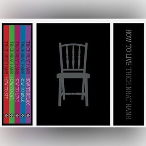 2025 Zen🧘‍♀️Thich Nhat Hanh 5-Book Mindfulness Kit | Meditation Essentials